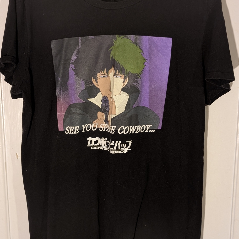 Black Cowboy Bebop Graphic Tee
